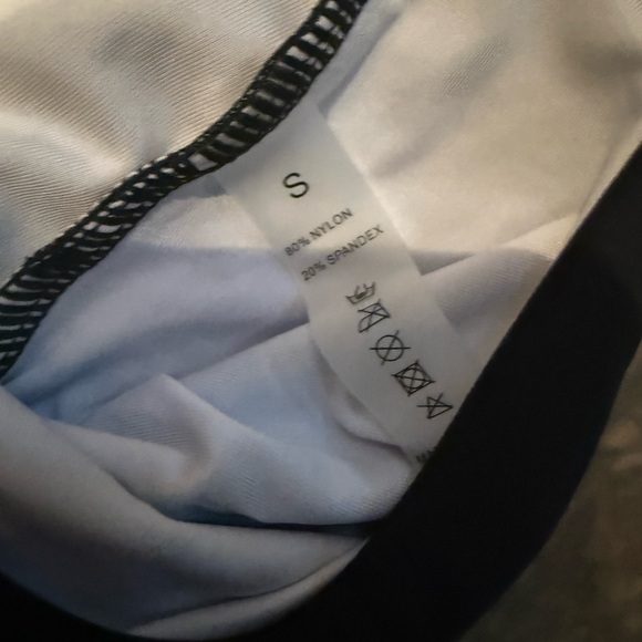 Striped Ruffle High Waisted Bikini Set - Picture 3 of 3